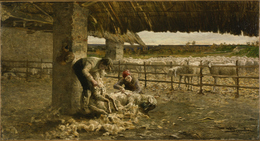 羊の剪毛 The Sheepshearing