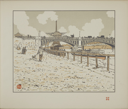 版画集『エッフェル塔三十六景』：グルネル橋より|アンリ