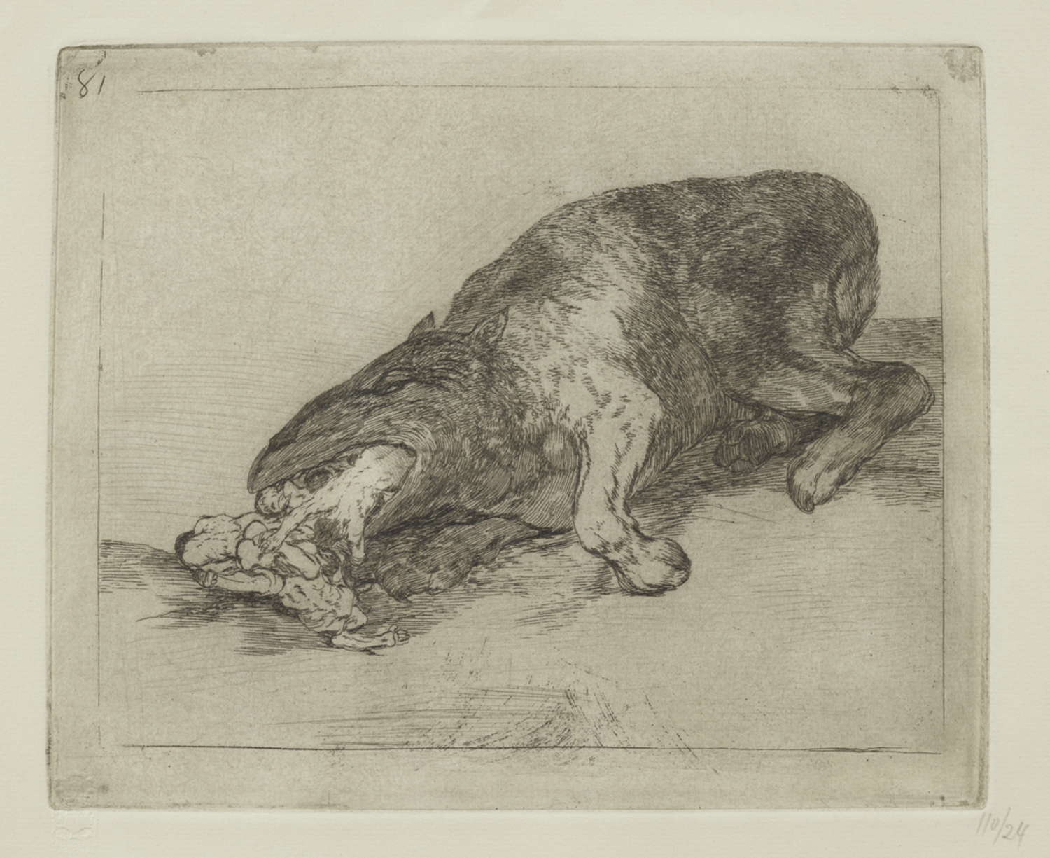 残忍な動物！（戦争の惨禍81番）|フランシスコ・ホセ・デ・ゴヤ・イ