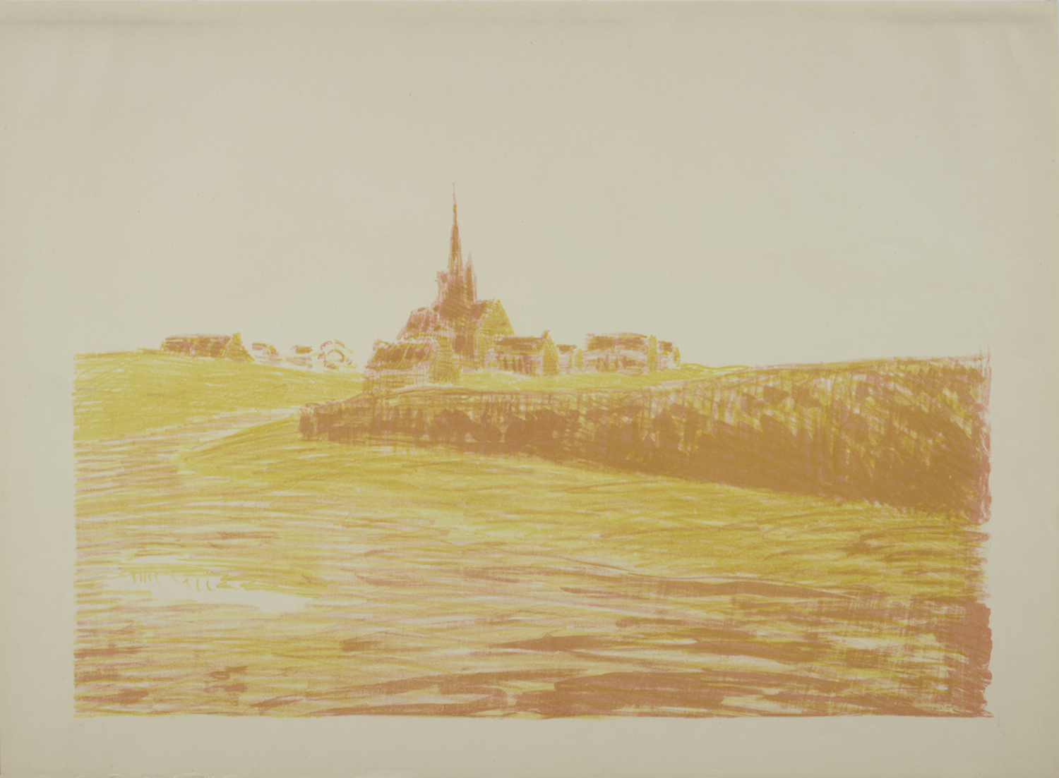 マキシム・モーフラ、「LE PONT DE LEGUENAY, BRUGES」 マキシム・モーフラ、「LE PONT DE LEGUENAY, BRUGES」