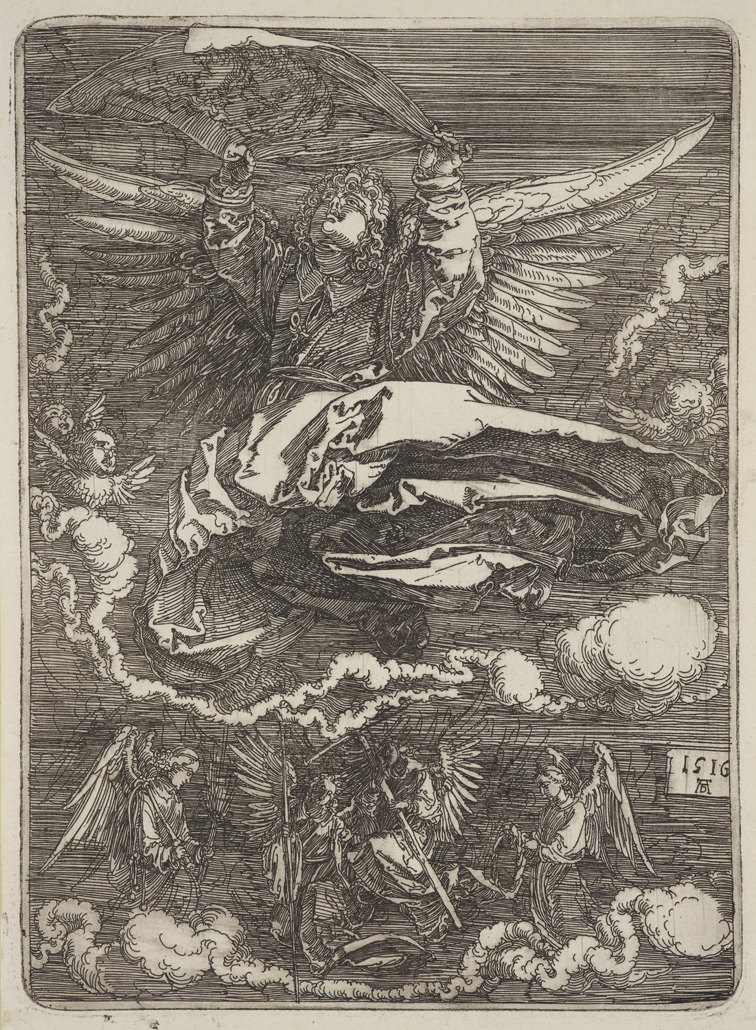 聖顔布を広げる天使|アルブレヒト・デューラー |所蔵作品検索｜国立 