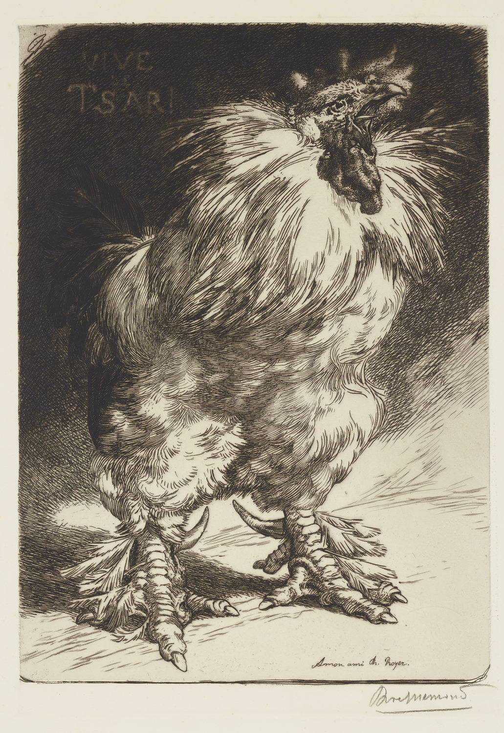 ツァー万歳！|フェリックス・ブラックモン |所蔵作品検索｜国立西洋美術館